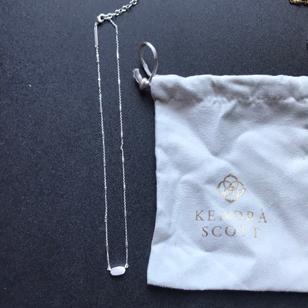 Kendra Scott Fern silver necklace